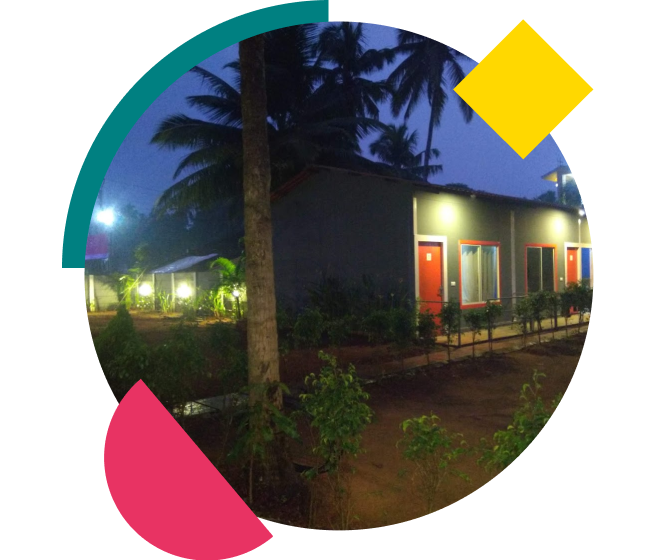 best hostel in Morjim